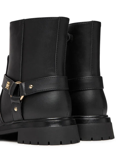 Tommy Hilfiger Stivaletti da Donna in pelle nero ART.T3A5-34021-1355999